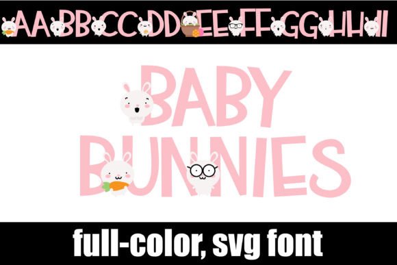Baby Bunnies: A Charming Typeface for Playful Design