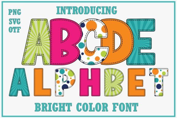 Bright: The Bold Color Font for Dynamic Design