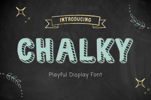 Chalky: The Playful Color Font for Modern Design