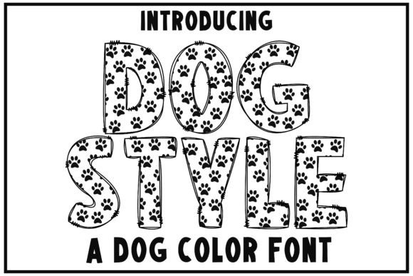 Dog Style: A Playful Font for Authentic Design