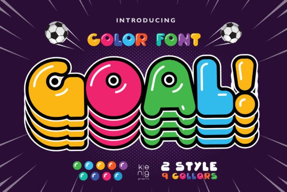 Goal: The Bold Color Font for High-Impact Design