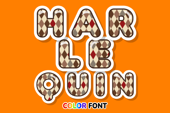 Harlequin: A Dynamic Color Font for Modern Design