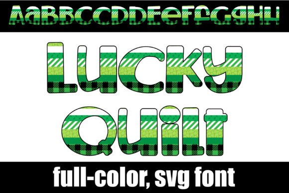 Lucky Quilt: A Festive Font for Modern Design