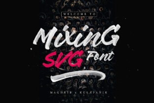 Mixing: A Dynamic SVG Font for Modern Design