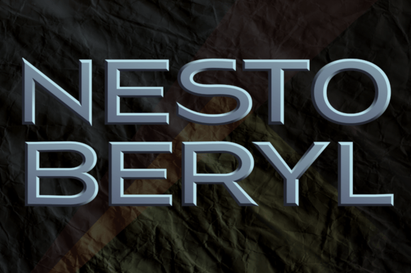 Nesto Beryl: A Bold Color Font for Modern Design