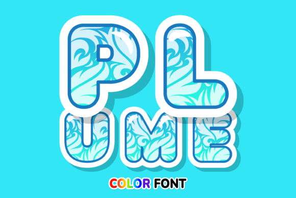 Plume: Elevating Design with a Vibrant Color Font