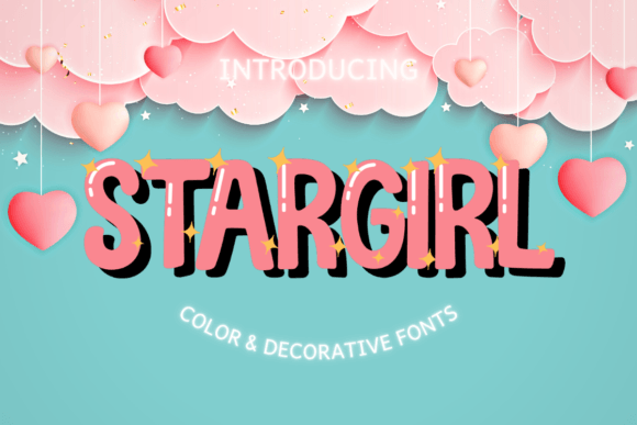 Stargirl: Elevating Creative Projects with a Playful Color Font