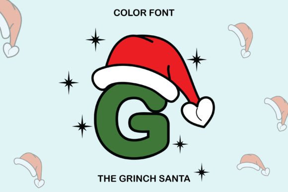 The Grinch Santa: A Playful Font for Festive Design