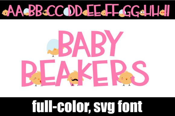 Unleashing Creativity with the Baby Beakers Font